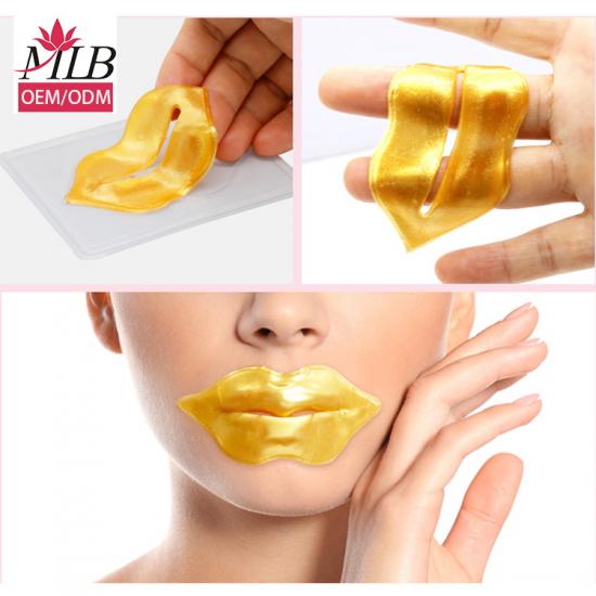 lip mask gold collagen