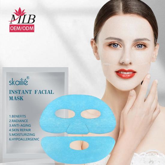 Wasserlösliche Kollagen-Gesichtsmaske