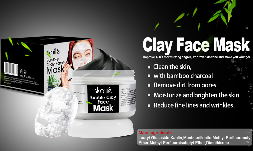 Was bewirkt eine Bubble-Clay-Maske?